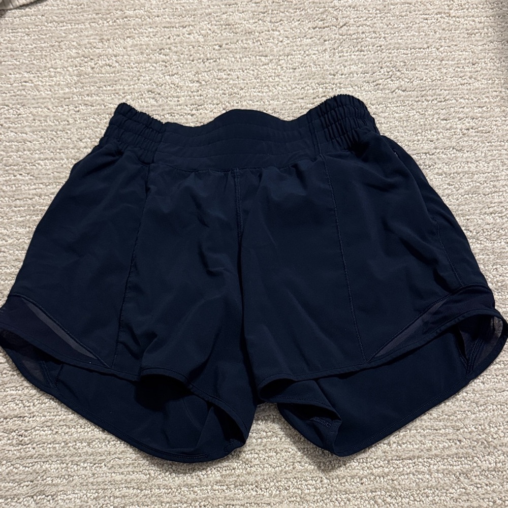 Lululemon Athletica Navy Athletic Shorts